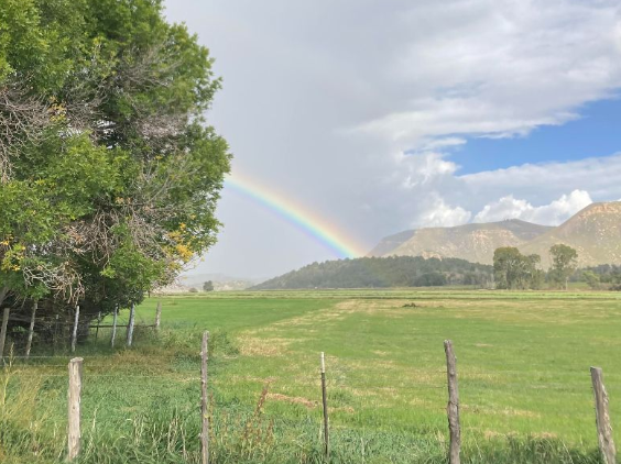Rainbow in the Mancos Valley